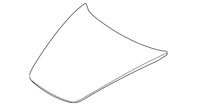 Hood Panel - Porsche (997-511-011-02-GRV)