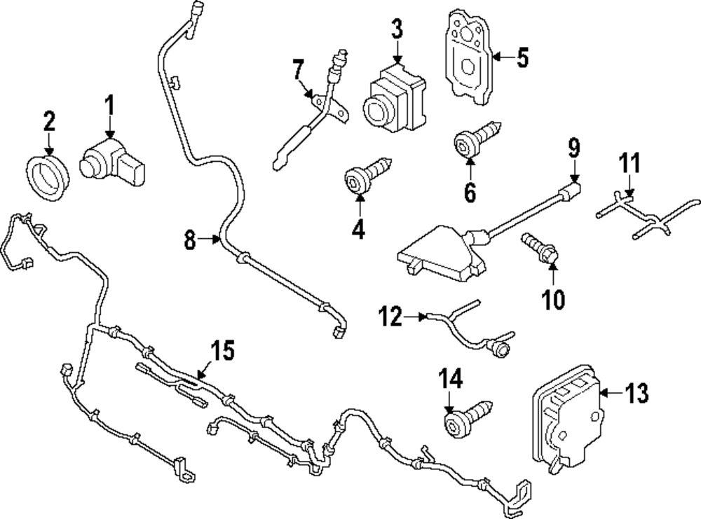 Washer Hose - Porsche (971-955-970-B)