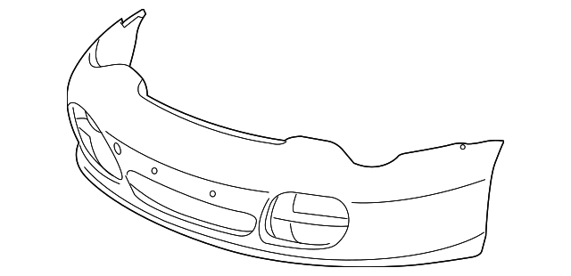 Bumper Cover - Porsche (996-505-311-32-G2X)