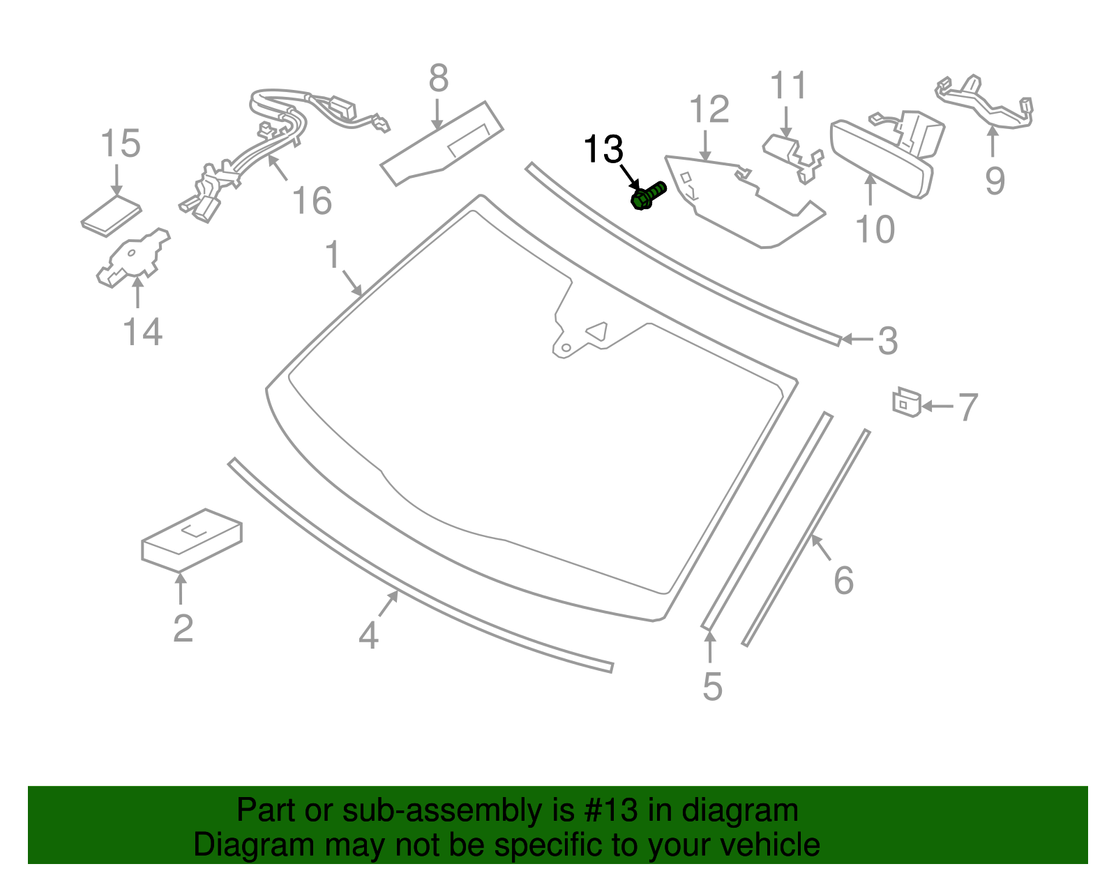 Lower Cover Screw - Porsche (N-106-530-01)