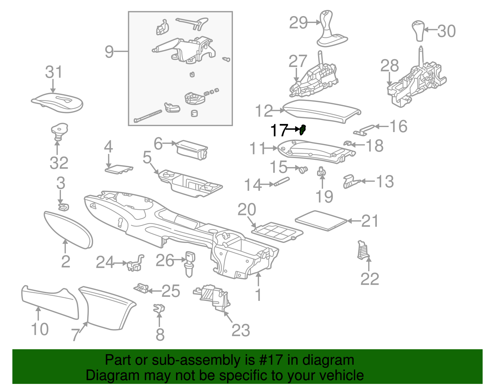 Stop Bumper - Porsche (996-552-833-00)