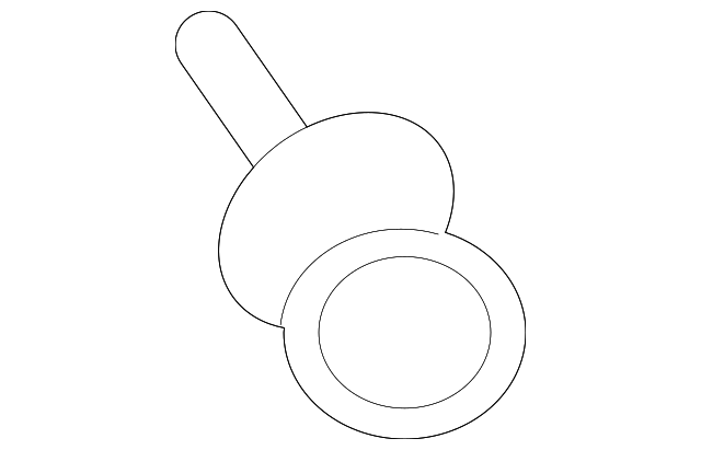 Rocker Molding Rivet - Porsche (N-104-179-01)