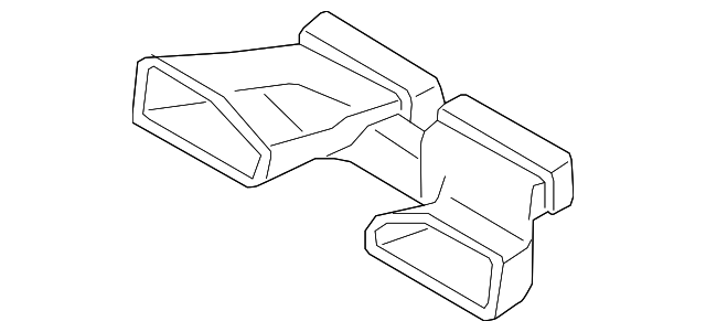 Center Duct - Porsche (991-572-769-01)
