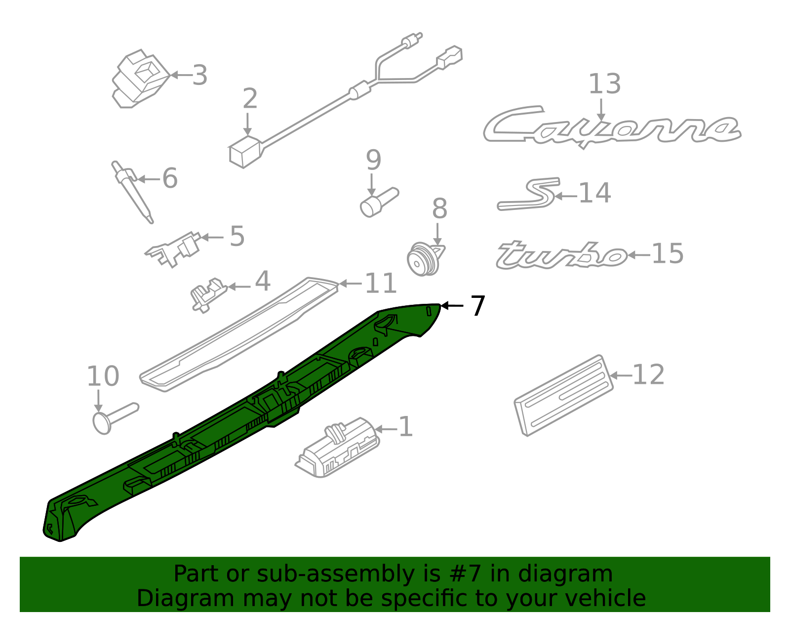 Handle - Porsche (9Y3-827-576-D-OK1)