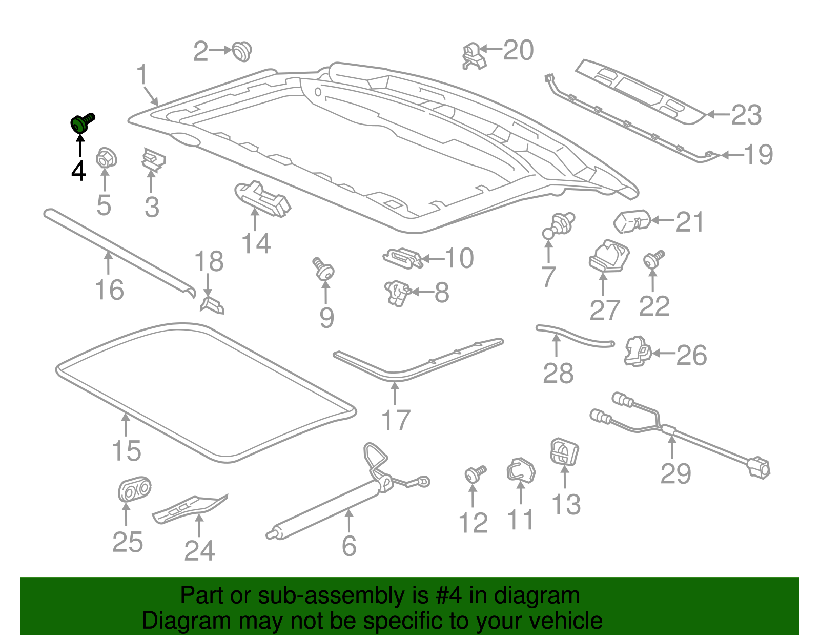 Hinge Bolt - Porsche (N-910-968-01)