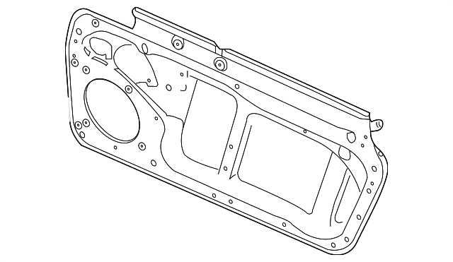Inner Panel - Porsche (987-537-201-03)