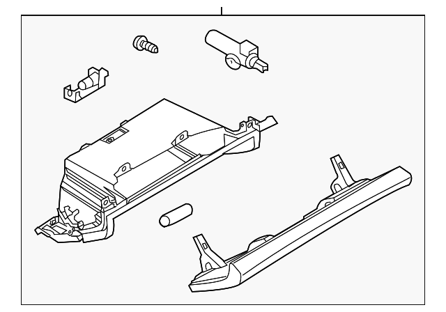 Glove Box Assembly - Porsche (971-857-095-P-OA1)