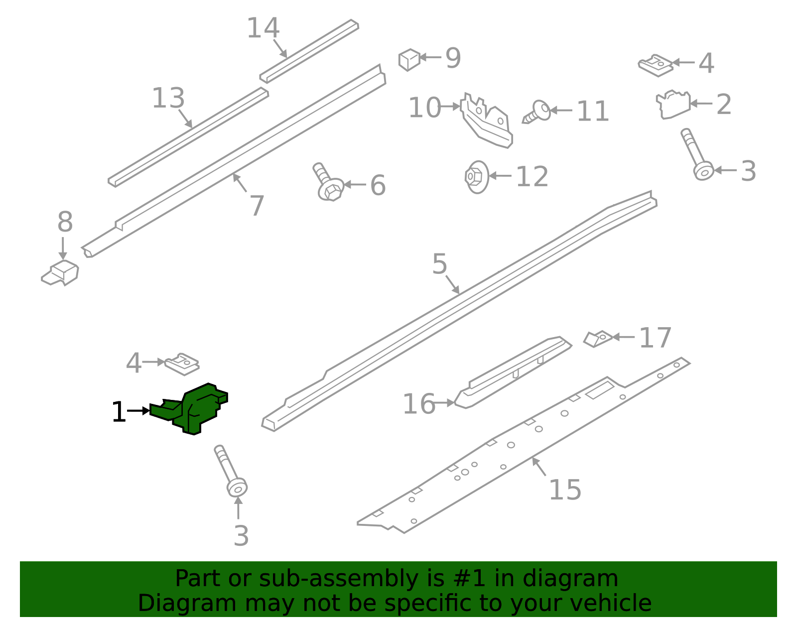 Jacking Bracket - Porsche (9Y0-802-820-C-OK1)