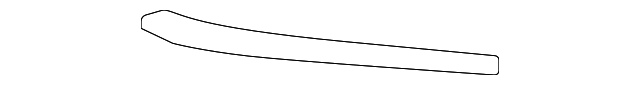 Trim Molding - Porsche (992-807-459-OK1)