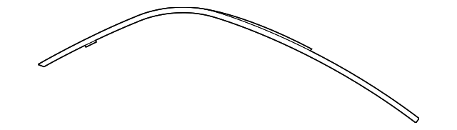 Roof Molding - Porsche (991-537-481-03-V09)