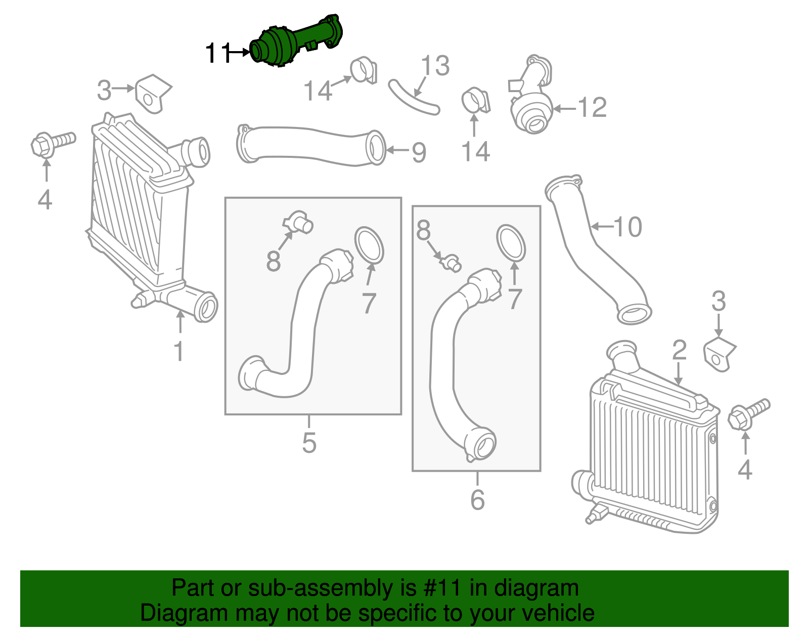 Upper Press Tube - Porsche (9A7-145-674-10)