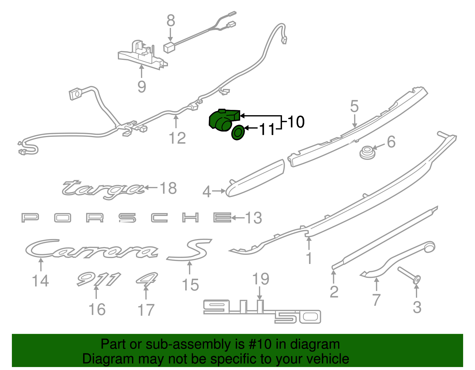 Sensor - Porsche (1S0-919-275-C-G2L)