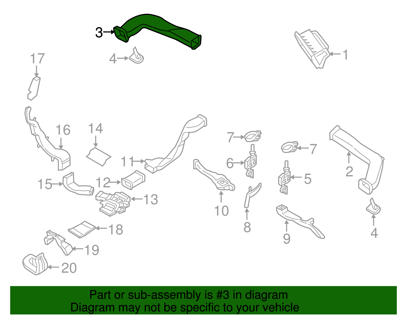 Front Duct - Porsche (971-820-715-A)