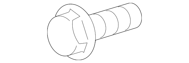 Hinge Bolt - Porsche (900-378-155-01)