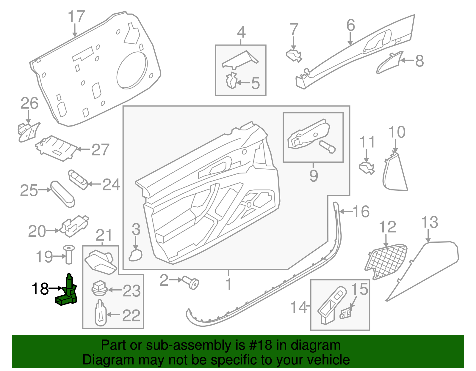 Security Lamp - Porsche (7PP-919-238-B)