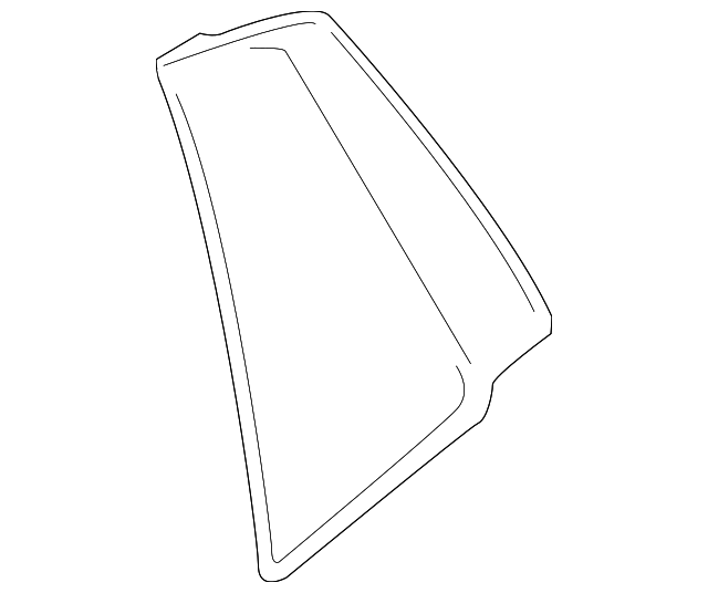 Vent Glass - Porsche (971-845-025-G)