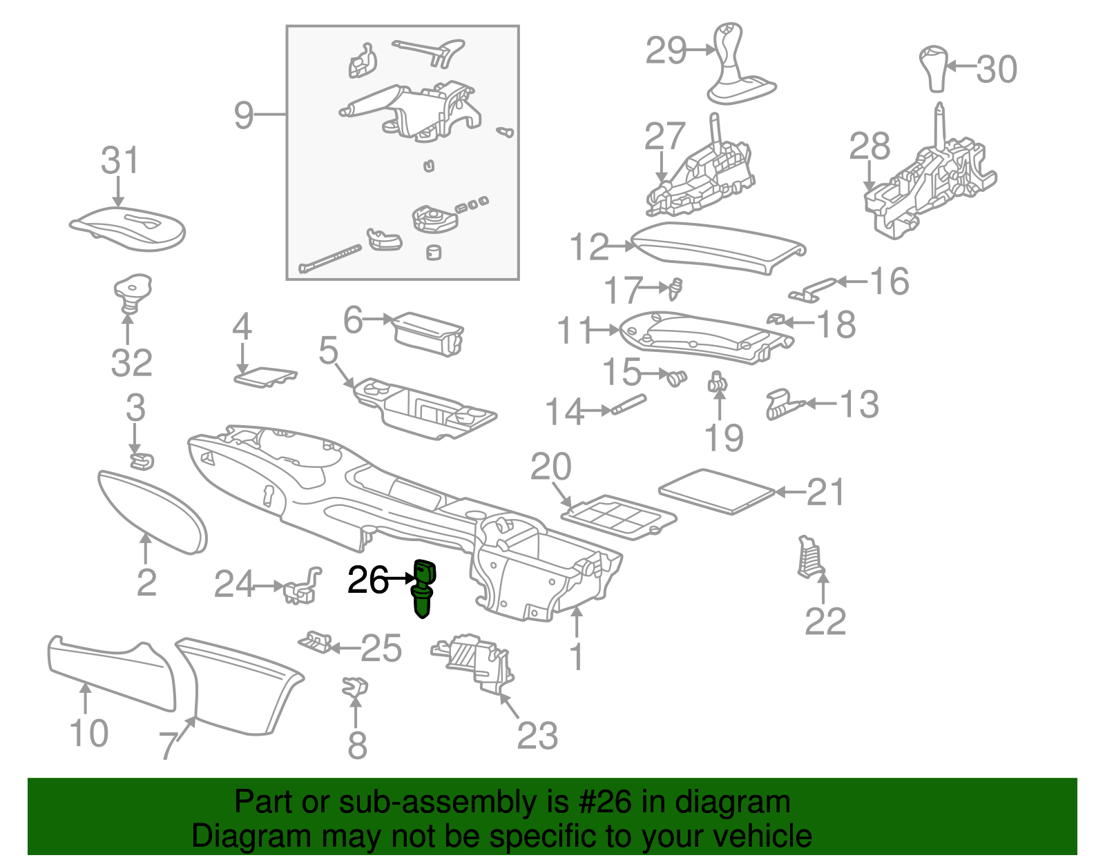 Lock Cylinder - Porsche (996-552-907-00)