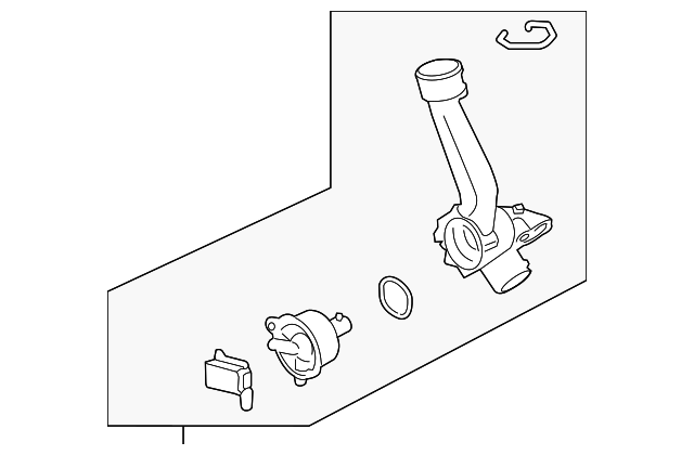Engine Coolant Thermostat Kit - Porsche (0PB-121-115-A)