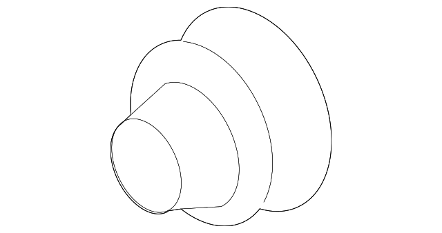 Rocker Molding Nut - Porsche (971-853-802)