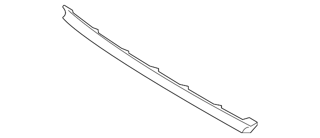 Lower Weather-Strip - Porsche (9J1-839-500)