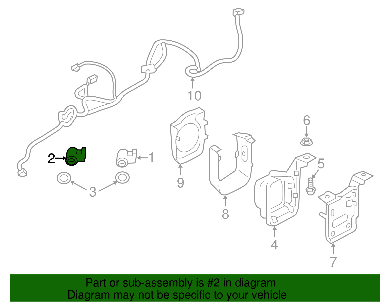 Sensor - Porsche (5Q0-919-275-C-G2X)