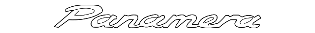 Nameplate - Porsche (971-853-675)