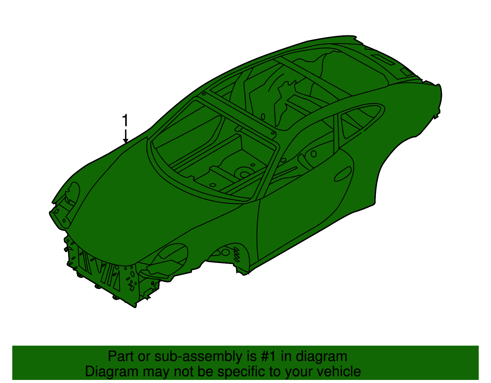 Body Assembly - Porsche (991-500-001-02-GRV)
