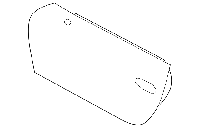 Door Shell - Porsche (991-531-912-04-GRV)