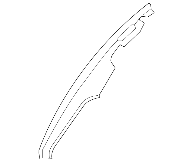 Fender Ledge Cover - Porsche (991-555-465-03-1E0)
