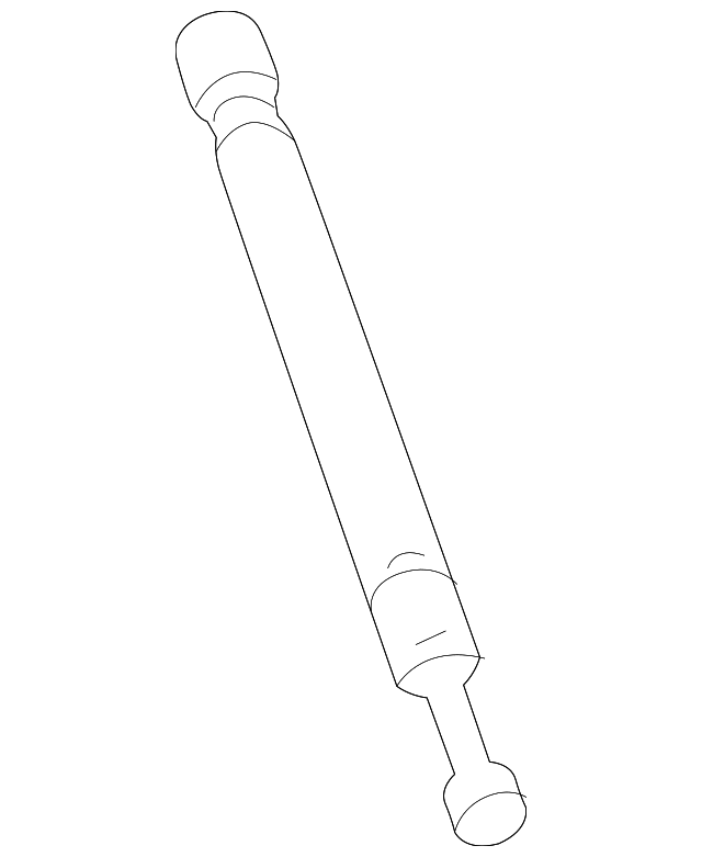 Gas Filled Strut - Porsche (997-512-551-01)