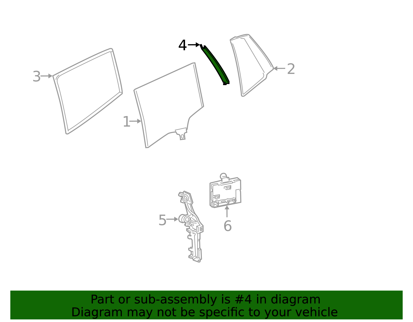 Division Bar - Porsche (971-867-603-A-1E0)