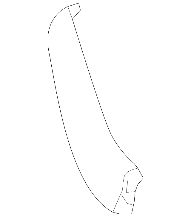 Bumper Trim - Porsche (970-505-576-03-1E0)