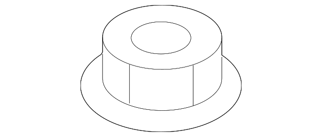 Front Mount Bracket Nut - Porsche (9A7-007-866-00)