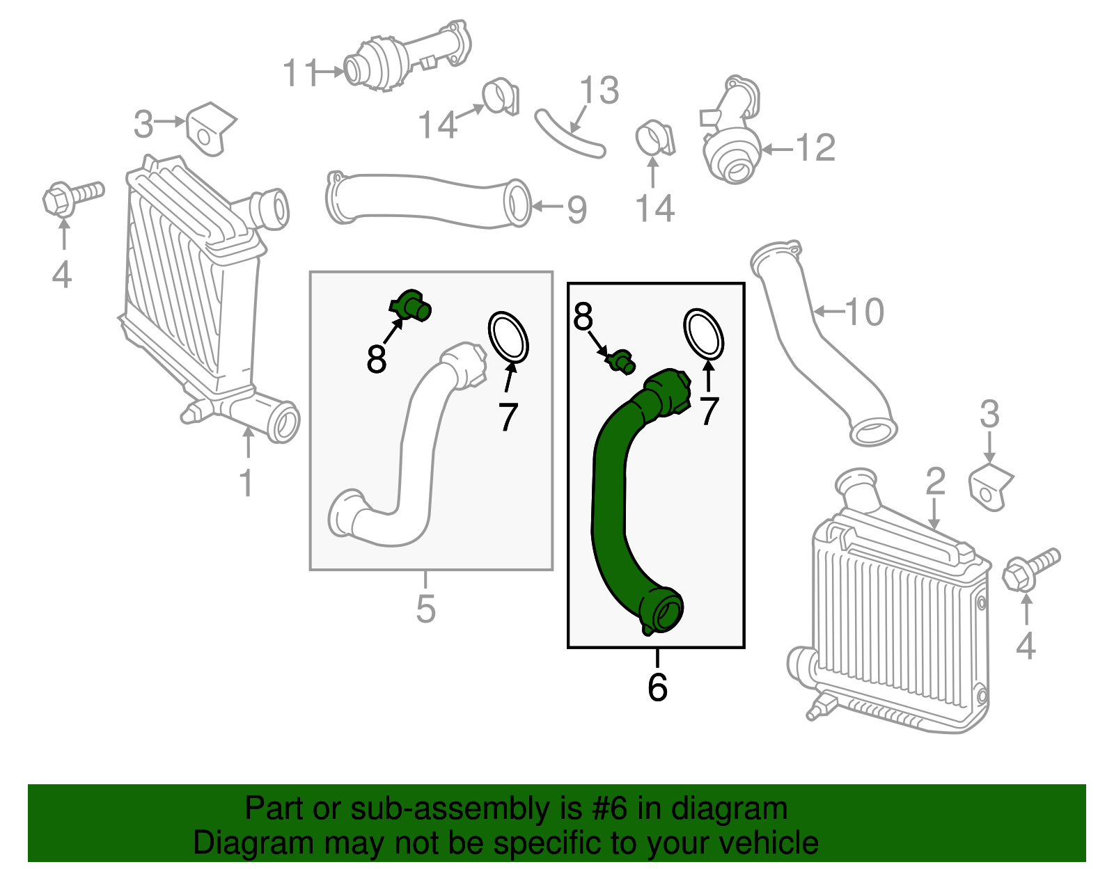 Lower Press Tube - Porsche (971-145-709-AC)