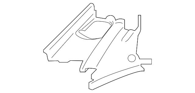 Fender Ledge Cover - Porsche (971-805-284-B-OK1)