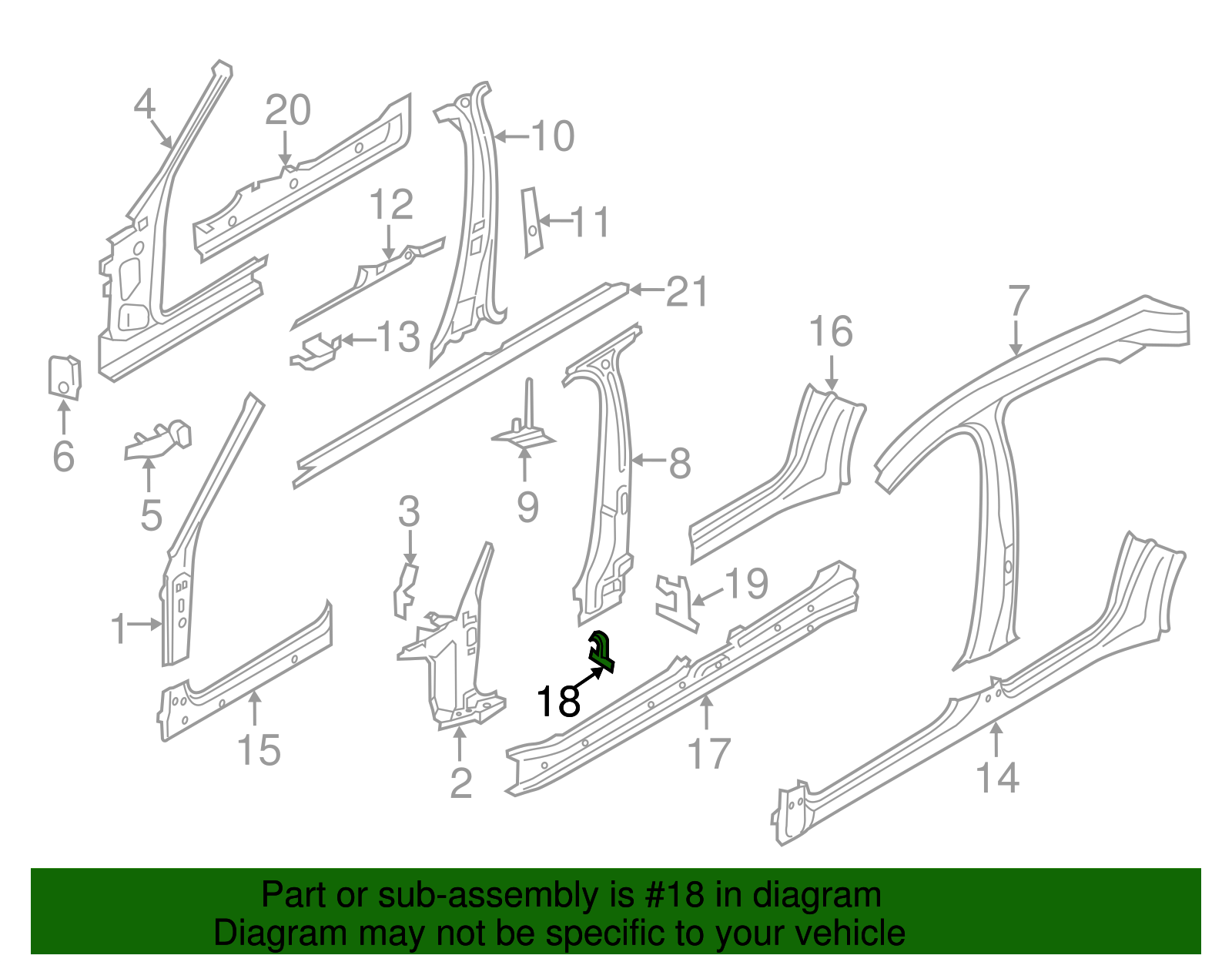 Filler Plate - Porsche (971-810-331)