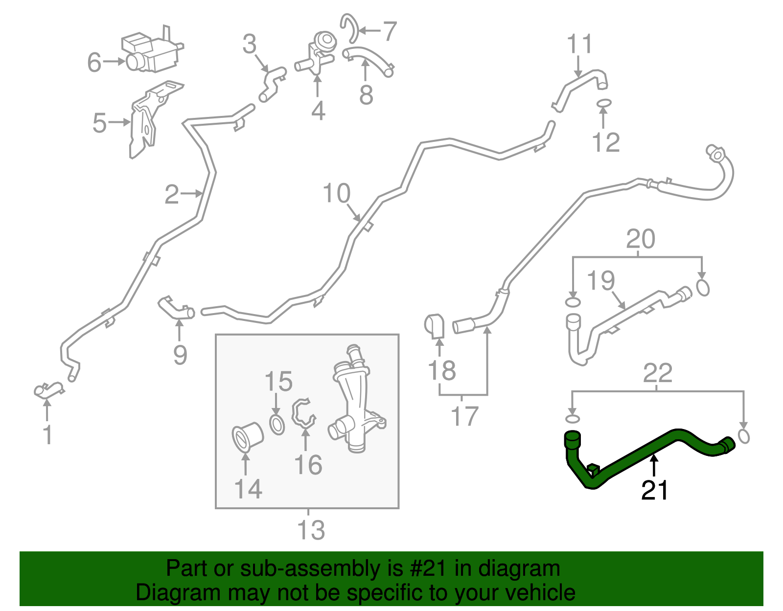 Return Pipe - Porsche (9A1-106-625-01)