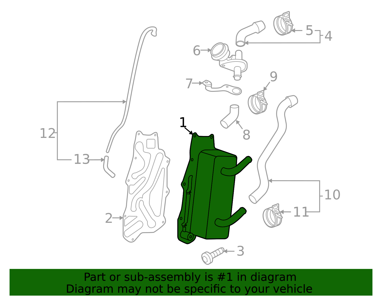 Trans Cooler - Porsche (0DT-300-333-A)