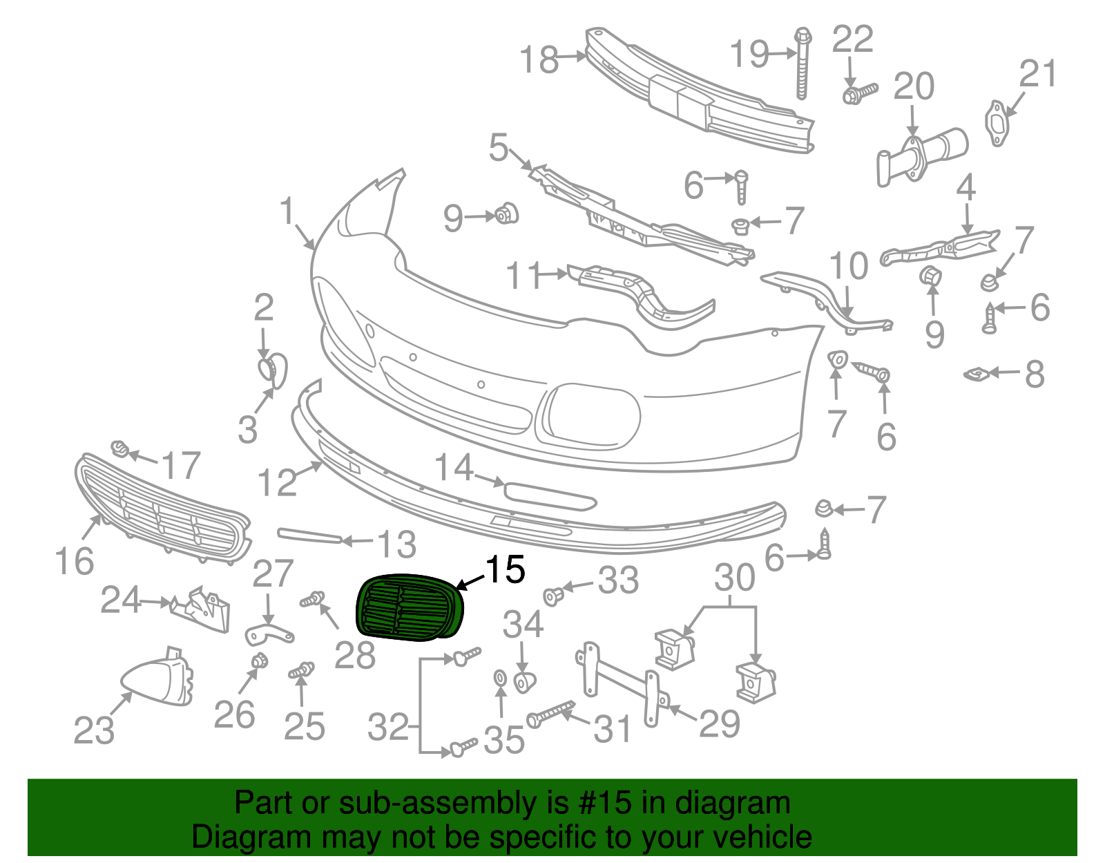 Air Inlet - Porsche (996-505-564-01-01C)