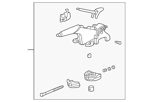 Parking Brake Pedal Release Handle - Porsche (996-424-031-13-VST)
