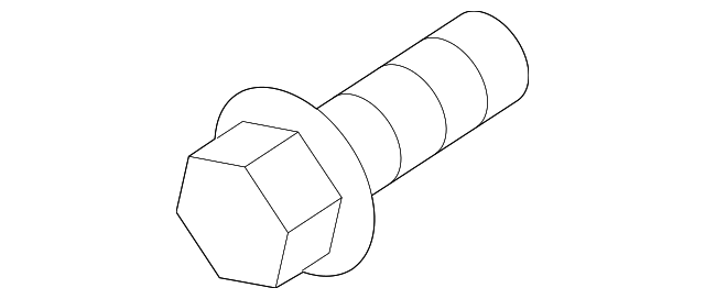 Lower Cover Screw - Porsche (N-106-530-01)