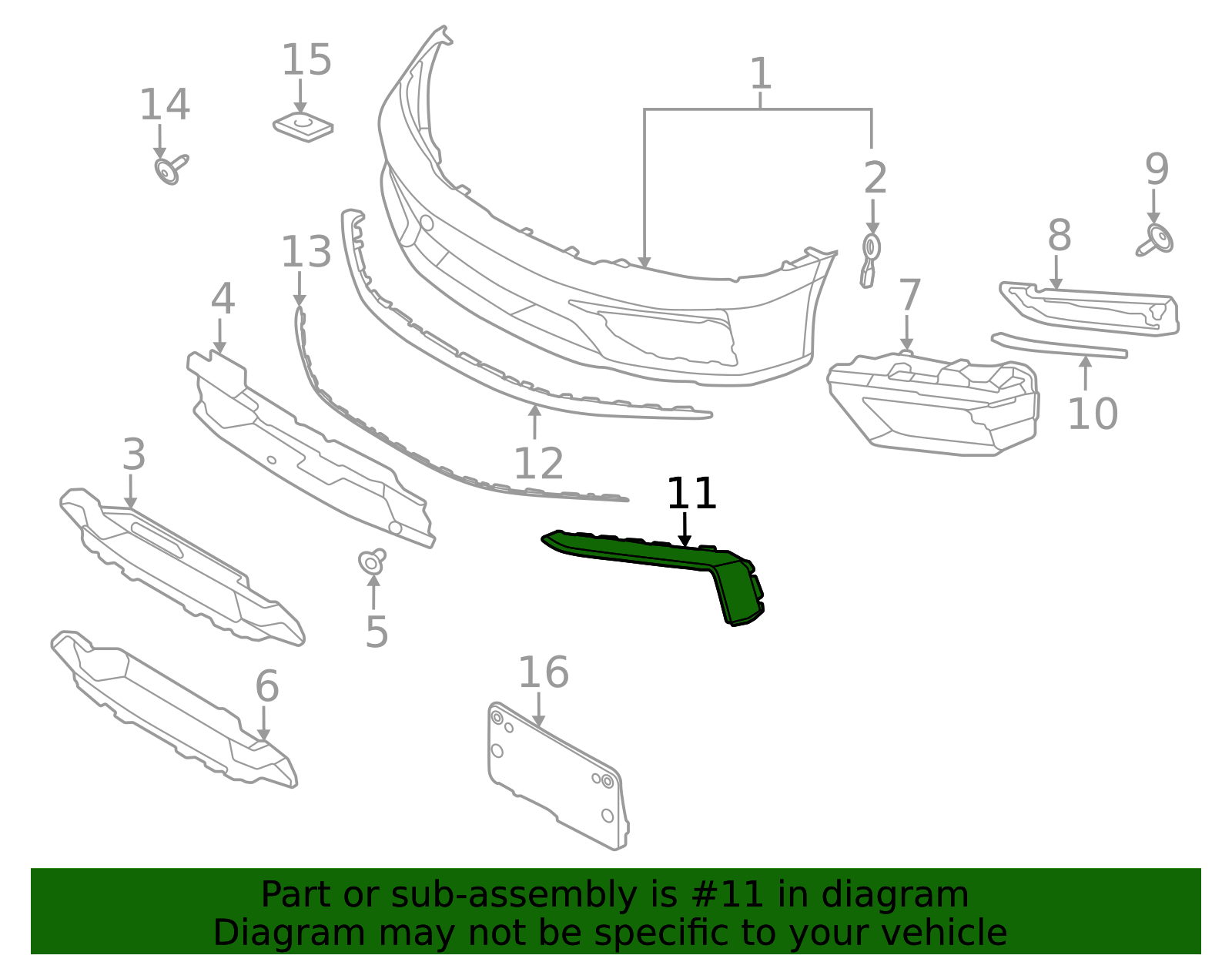 Finish Molding - Porsche (992-807-764-A-OK1)