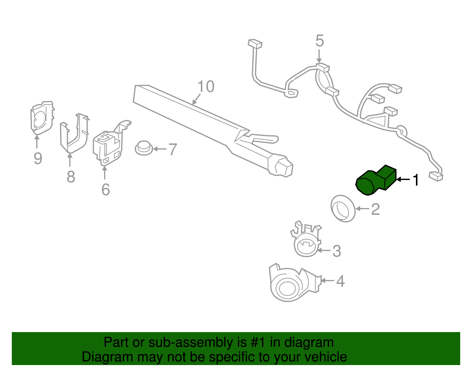 Sensor - Porsche (1S0-919-275-D)