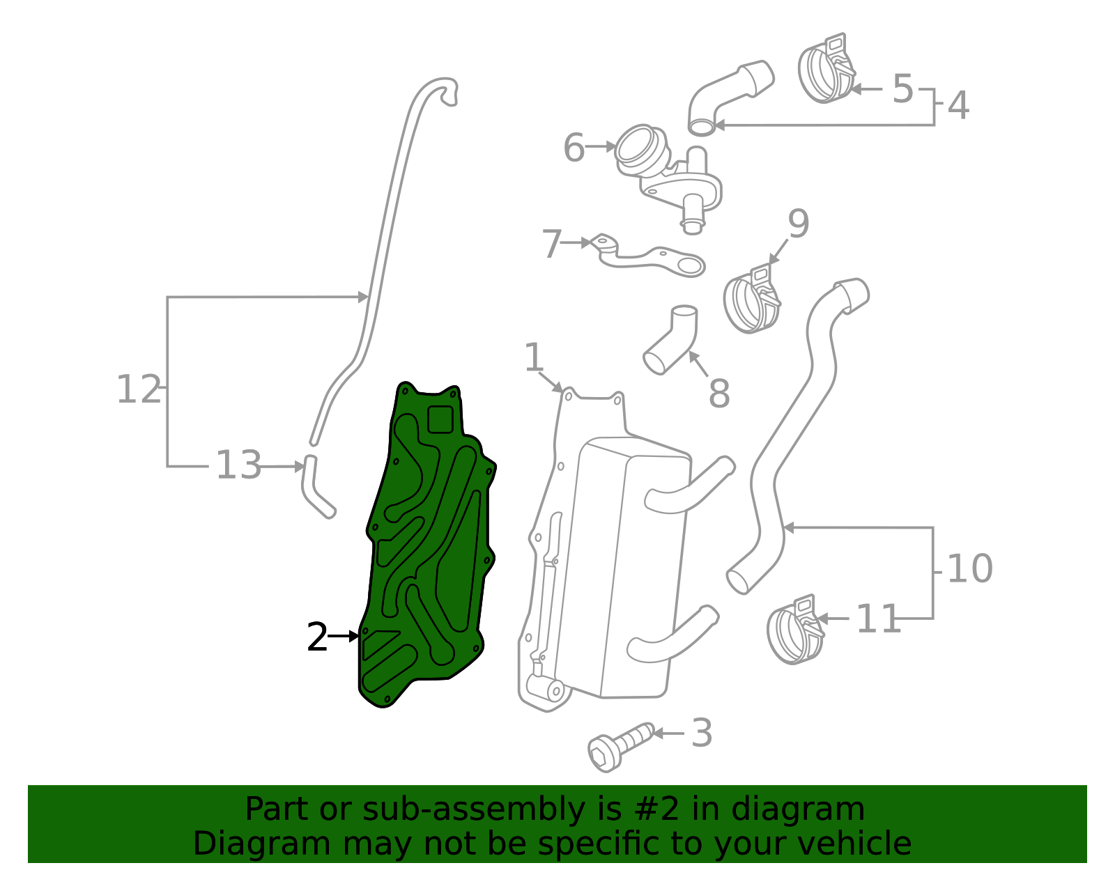 Trans Cooler Gasket - Porsche (0DT-301-461)