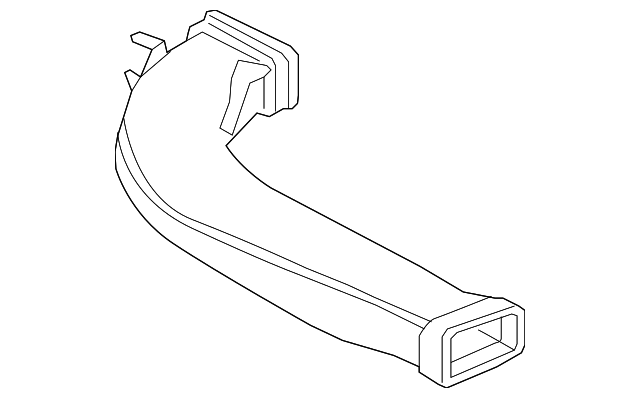 Outer Duct - Porsche (991-572-464-02)