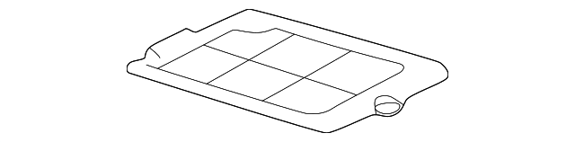 Console Mat - Porsche (996-552-365-00)