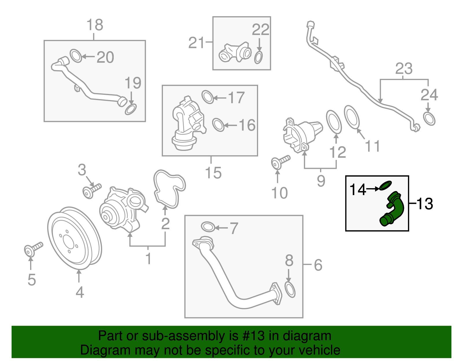 Radiator Coolant Hose Adapter - Porsche (PAC-121-137-B)