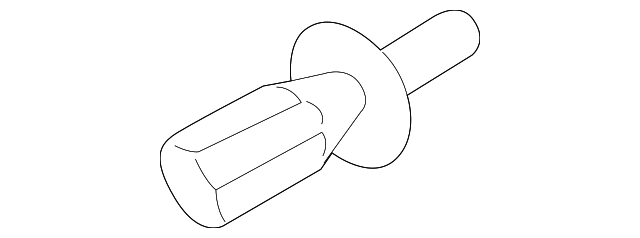 Air Duct Rivet - Porsche (N-038-501-2)