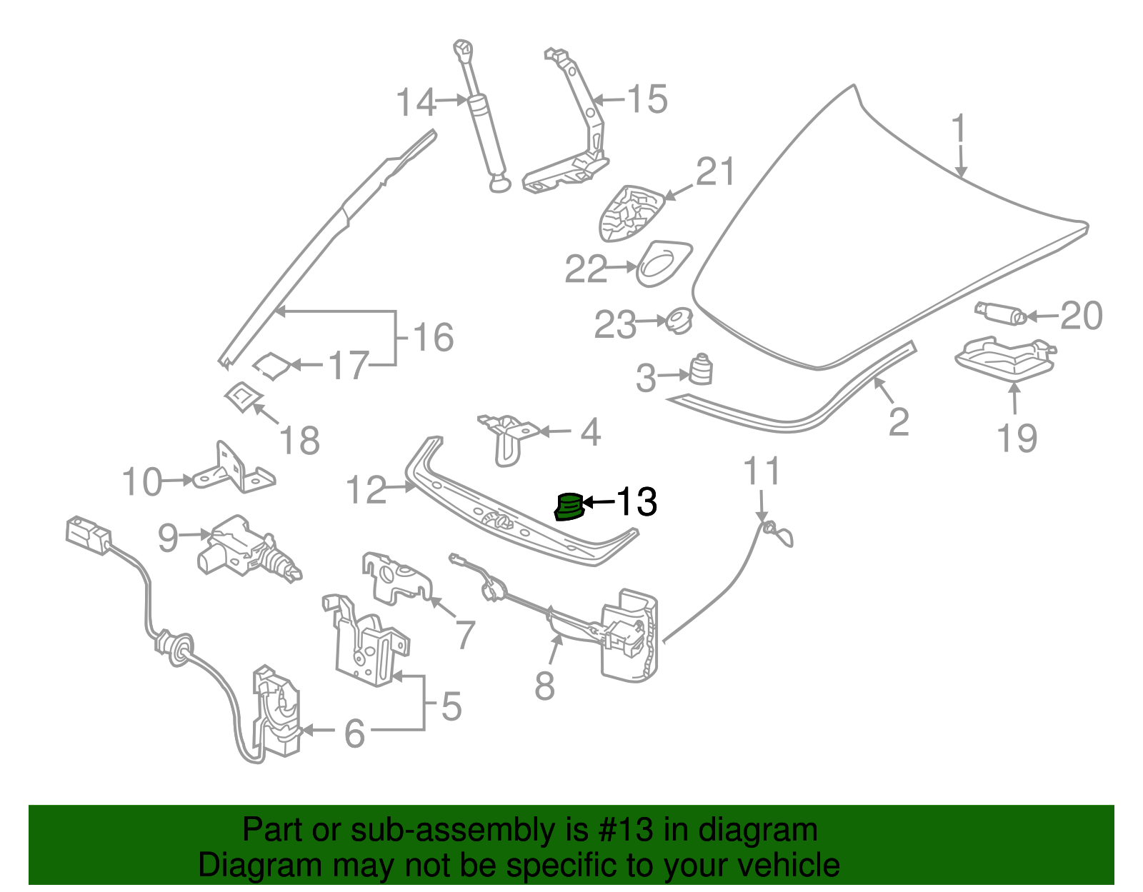 Front Cover Fastener - Porsche (999-902-049-40)