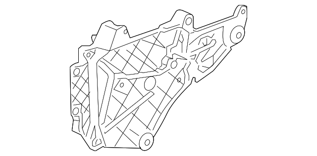 Convertible Top Housing Support - Porsche (997-561-943-01)